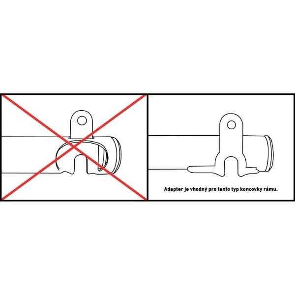 adapter koncovka ramu