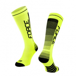 ponozky_force_compress_fluo_cerne