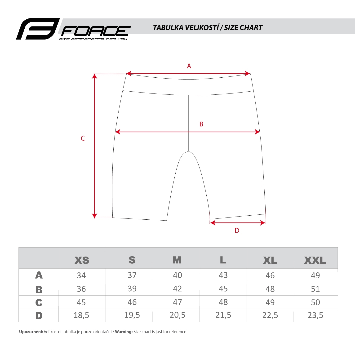 inner pad for mtb shorts vel