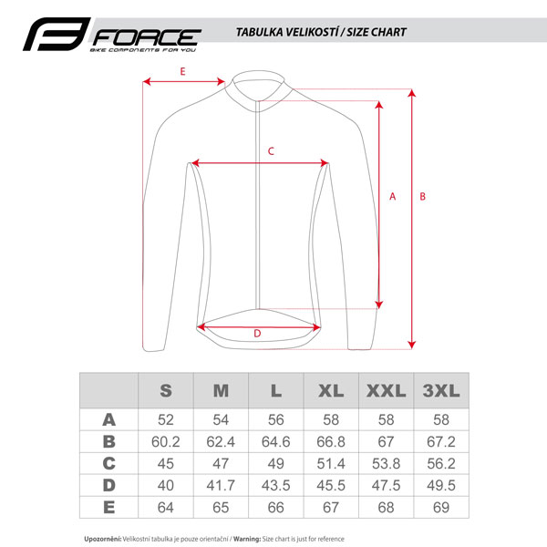 tabulka dres force pure